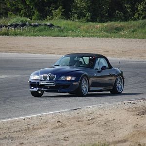 A great day with the Z3 on the race track