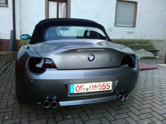 Bmw Z4 E85 Schwarze Ruckleuchten Zroadster Com Die Deutsche Bmw Z Community