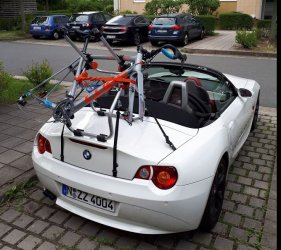 Fahrradträger   - Die deutsche BMW Z Community.