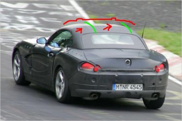 Z4 erlkönig Stoffdach.JPG