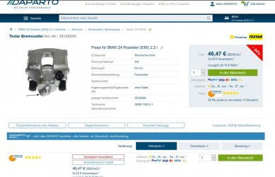 Bremssattel E85 Textar.JPG