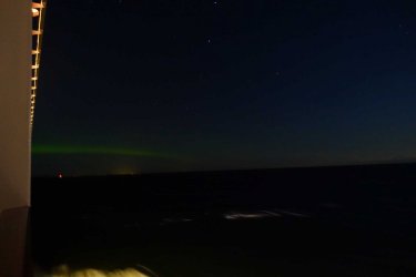 Polarlicht auf Steuerbord Balkon Kabine.JPG