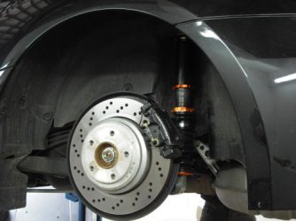 neue Upside-Down Aufhängung mit Federbein hinten K-Sport Germany Gewindefahrwerk am BMW Z4 .jpg