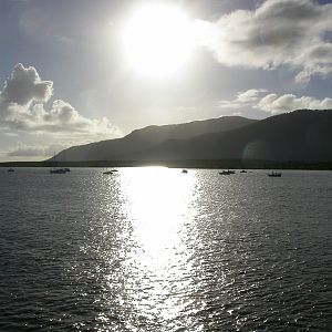 Sonnenuntergang in Cairns