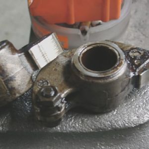 Kipphebel zur eingelaufenen Nockenwelle