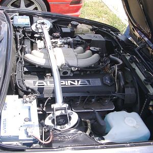 Motorraum E30 Cab.
