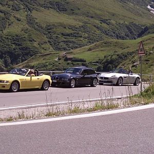 Nationales Z3 Treffen in Andermatt