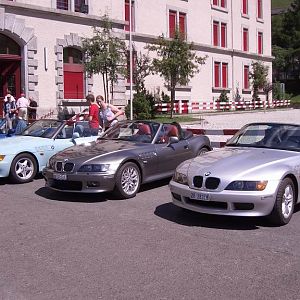 Nationales Z3 Treffen in Andermatt