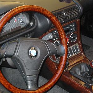 Z3 wood & chrome
