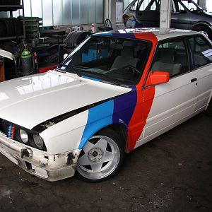 Mein Winterauto im Aufbau