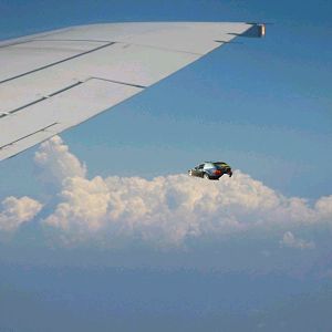 neulich - auf dem Rückflug