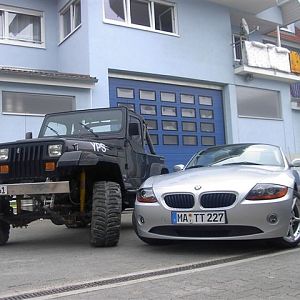 Zetti und Wrangler YJ