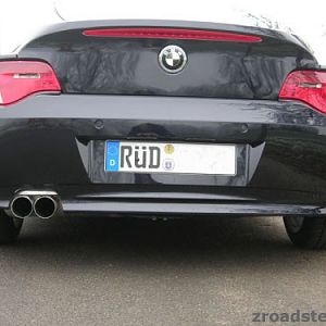 Mein Z4 QP mit dem neuen Eisenmann ESD