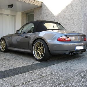 Z3 mit BBS RK2 Stern Gold