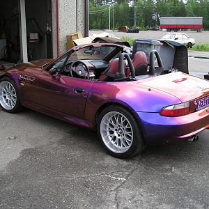 from garage