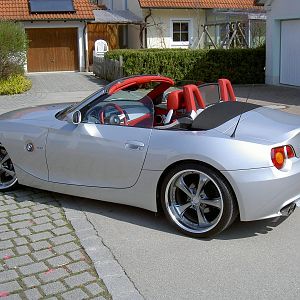 Z4 mit 19" Works Felgen