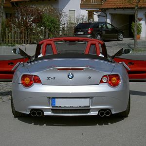 Z4 mit CarLine Heckschürze