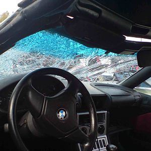 Nach dem Unfall - Innenraum