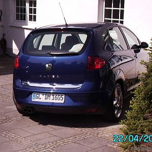 T-Car geswizölt von hinten.