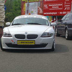 BMW Z4 Coupe, weiss :-DDD