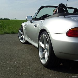 My Z3 with new 19" rims