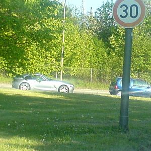 z4 coupe gesichtet in berg am laim - ebe kz.