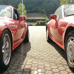 Z3 Coupe pimpt und Z3 Coupe original