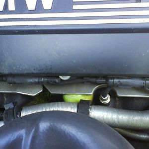 tennisball im motorraum