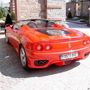 ferrari gemietet