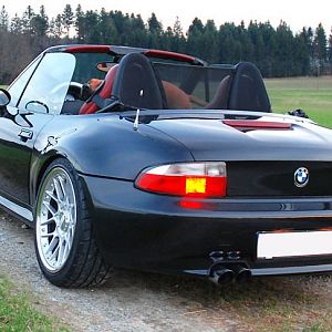 Nochmal mit den neuen Felgen