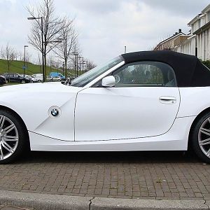 BMW Z4 3.0 SMG white