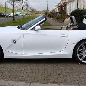 BMW Z4 3.0 SMG white