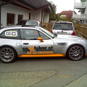 Mein neues sportfahrer.at -"Firmenauto"-side