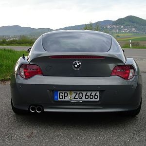 Z4 Coupe 3.0si in Stratusgrau