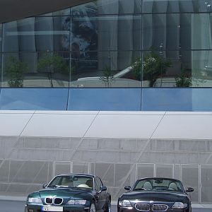 Fotoshooting vor der BMW-Welt