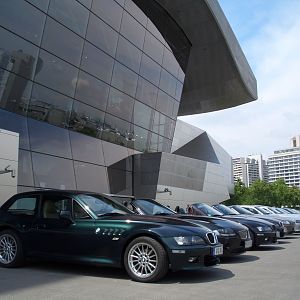 Fotoshooting vor der BMW-Welt