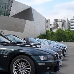 Fotoshooting vor der BMW-Welt