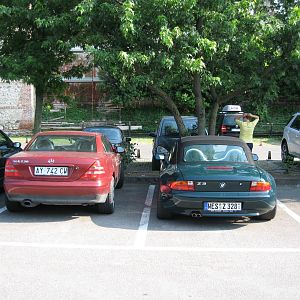 So´n SLK hat was vom SUV  ;-)