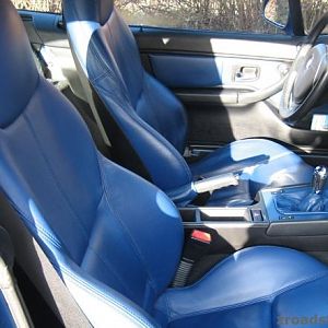 BMW Z 3 Coupe 3.0 ( Topas-blau ) .