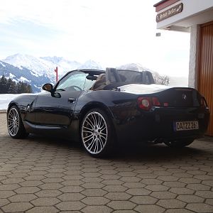 Daddy´s Z4 mit neuen Felgen
