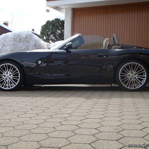 Daddy´s Z4 mit neuen Felgen