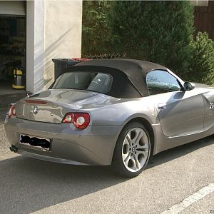 Z4 ohne Bilstein B6 + Eibach 30/30