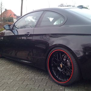 BMW M3 Felgen lackiert