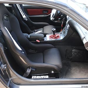 Carbon Schalensitze im Coupe
