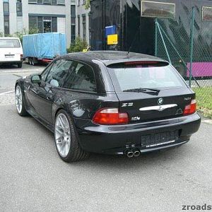 Z3 Coupe mit CSL Felgen