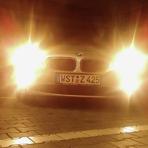 Nachts im Parkhaus
