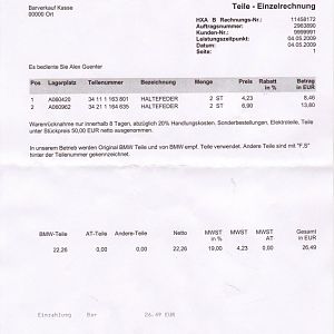 Rechnung