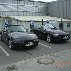 BMW Z4 E85 vs E89
