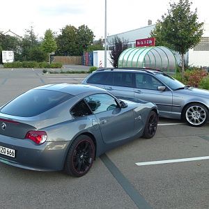 Der Z und der E46 meiner Freundin