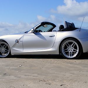 Z4 Roadster am Strand